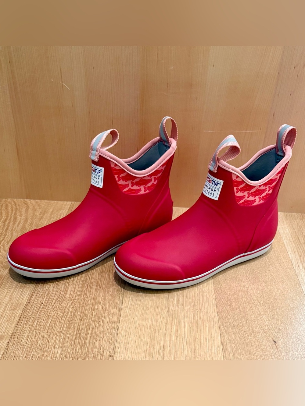 Salmon Sisters x XtraTuf Ankle Deck Boots - Picture 2 of 10